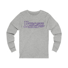 Load image into Gallery viewer, Bobcats Basketball 001 Adult Long Sleeve Tee
