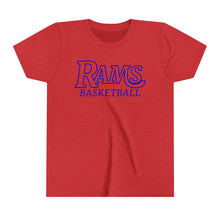 Load image into Gallery viewer, Rams Basketball 001 Youth Tee