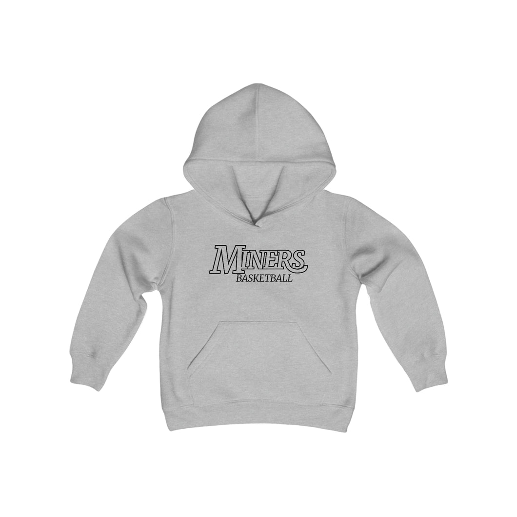 Miners Basketball 001 Youth Hoodie