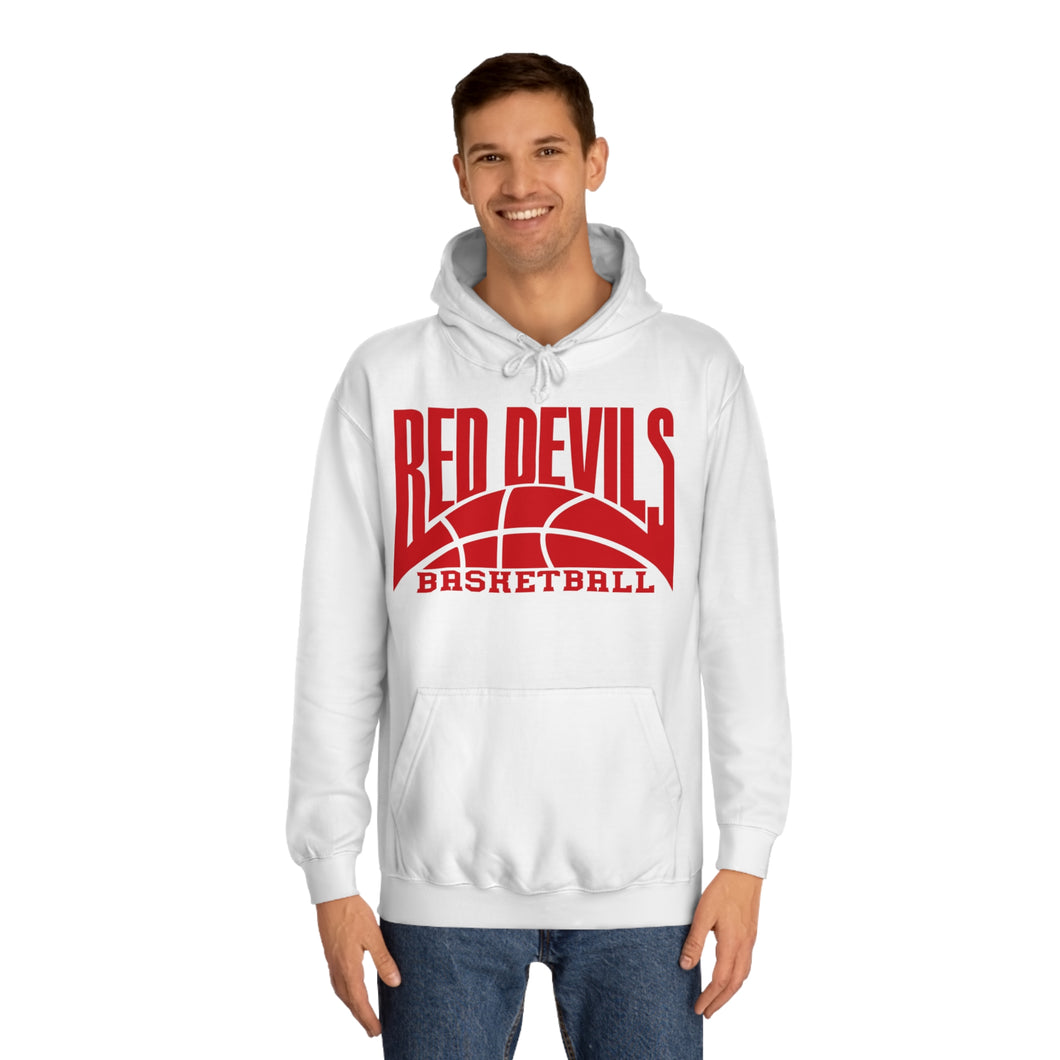 Red Devils Basketball 002 Unisex Adult Hoodie