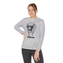 Load image into Gallery viewer, Game Day Glasses Cobras Youth Long Sleeve Tee