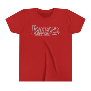 Indians Basketball 001 Youth Tee