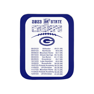 Greenwood Bulldogs 2023 6A State Football Champs