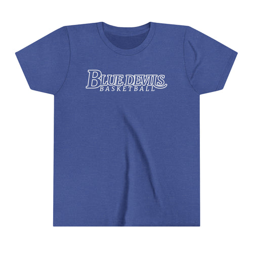 Blue Devils Basketball 001 Youth Tee