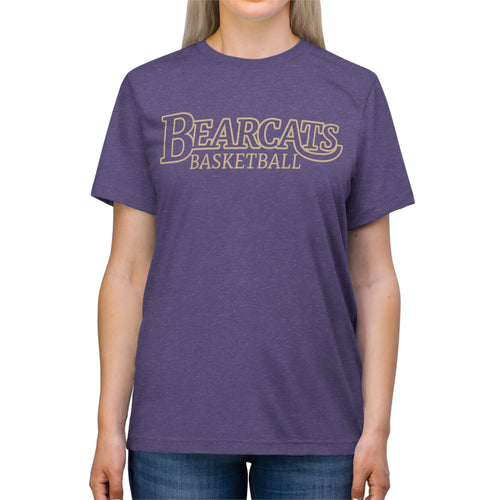 Bearcats Basketball 001 Unisex Adult Tee