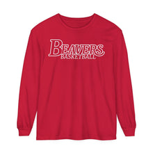 Load image into Gallery viewer, Beavers Basketball 001 Adult Long Sleeve Tee