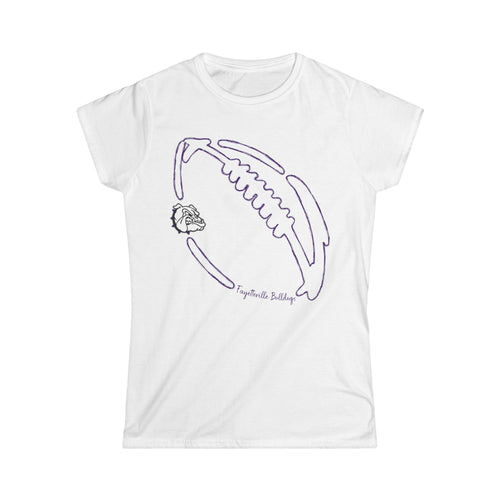 Fayetteville Bulldogs Football 003 Women's Tee