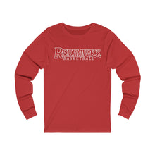 Load image into Gallery viewer, Redhawks Basketball 001 Adult Long Sleeve Tee