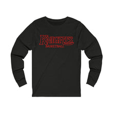 Load image into Gallery viewer, Knights Basketball 001 Adult Long Sleeve Tee
