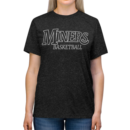 Miners Basketball 001 Unisex Adult Tee