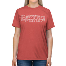 Load image into Gallery viewer, Redhawks Basketball 001 Unisex Adult Tee