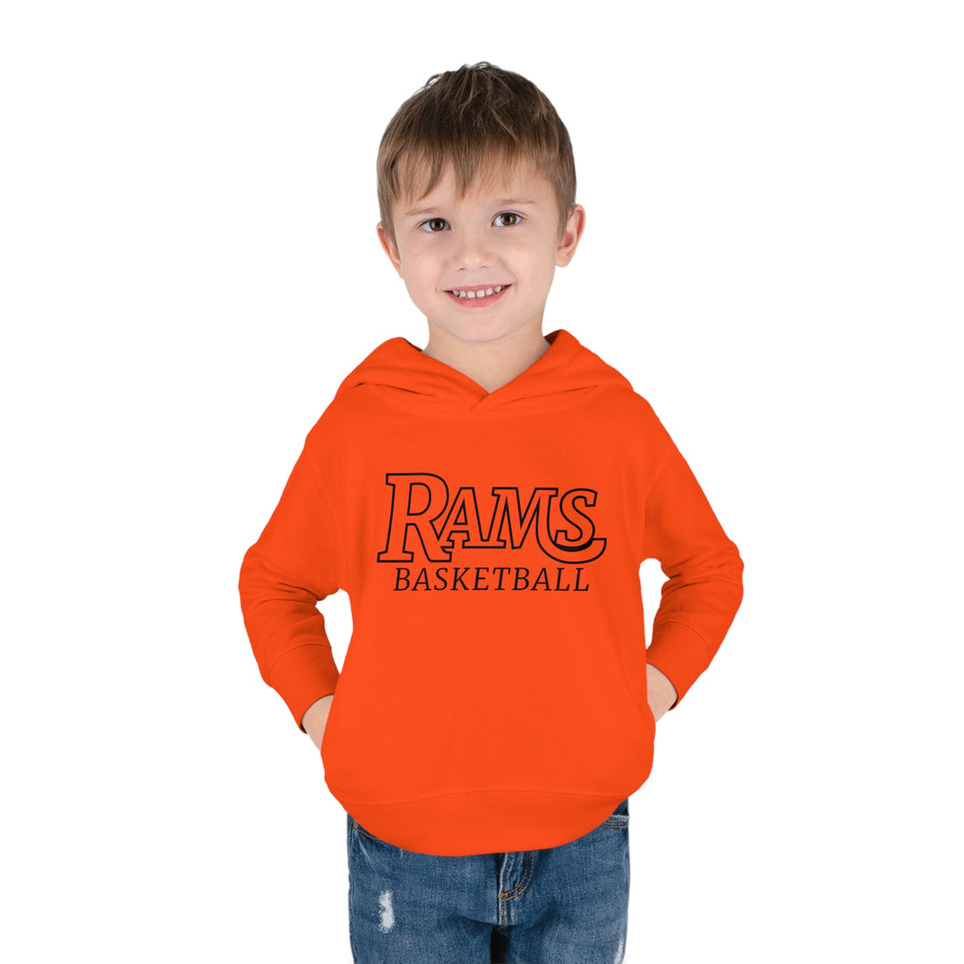 Rams Basketball 001 Toddler Hoodie