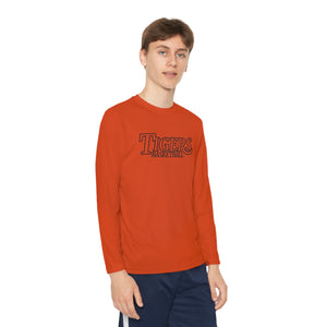 Tigers Basketball 001 Youth Long Sleeve Tee