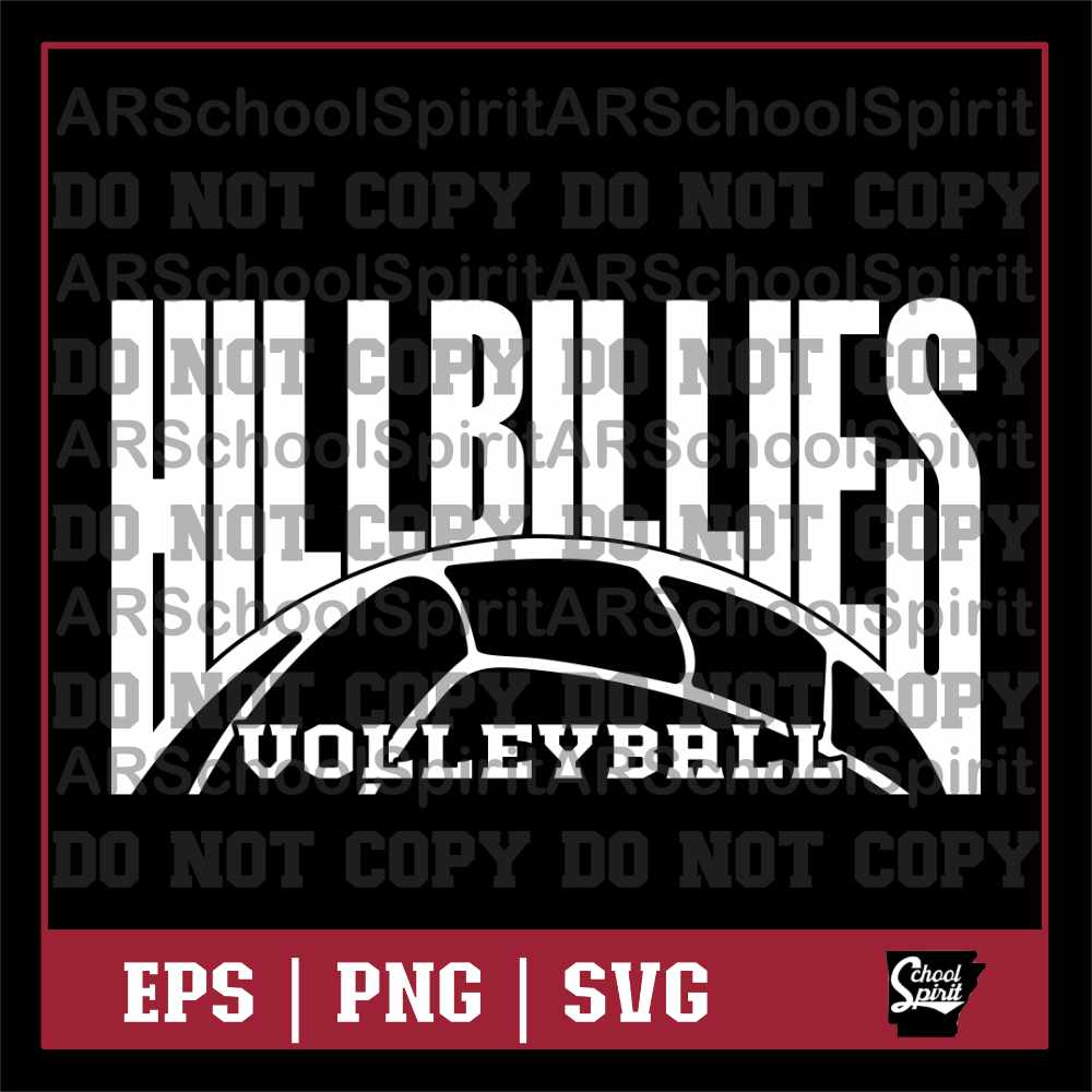 Hillbillies Volleyball Design