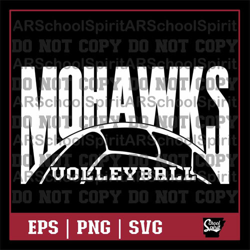 Mohawks Volleyball Design