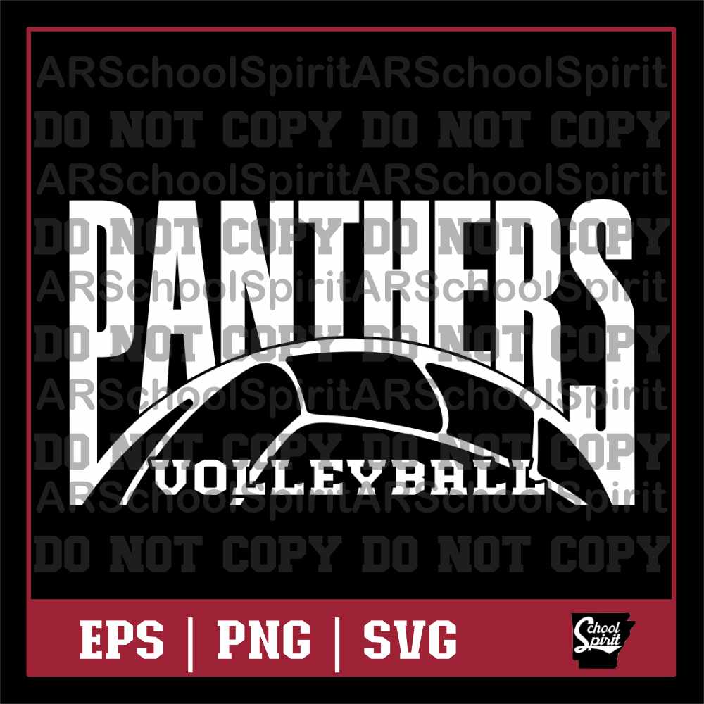 Panthers Volleyball Design