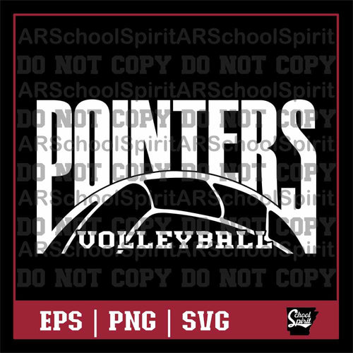 Pointers Volleyball Design