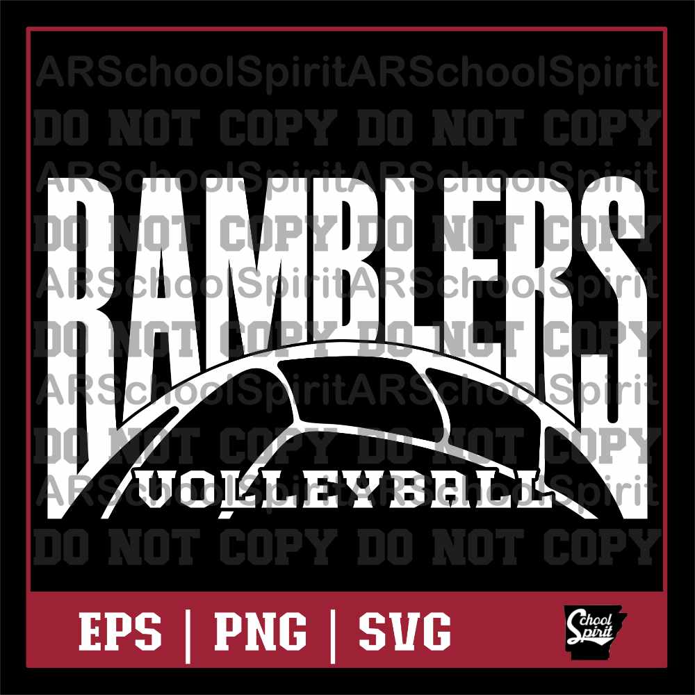 Ramblers Volleyball Design