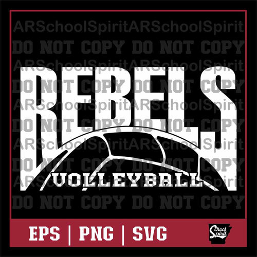 Rebels Volleyball Design