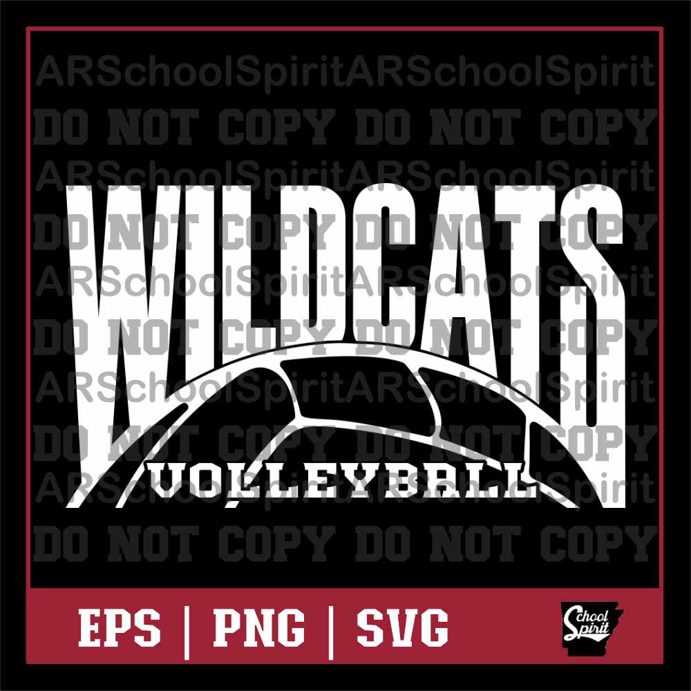 Wildcats Volleyball Design